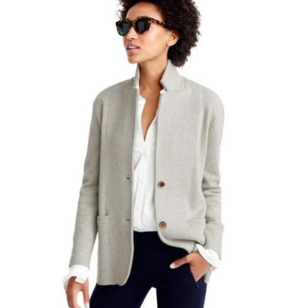 J. Crew Merino Wool Sweater-blazer
